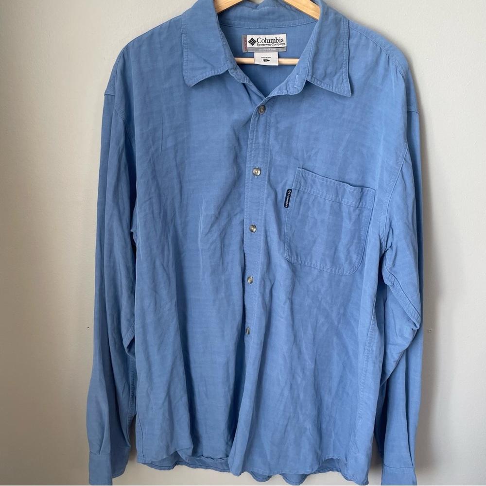 Men’s size‎ large Columbia vertex long sleeve shirt